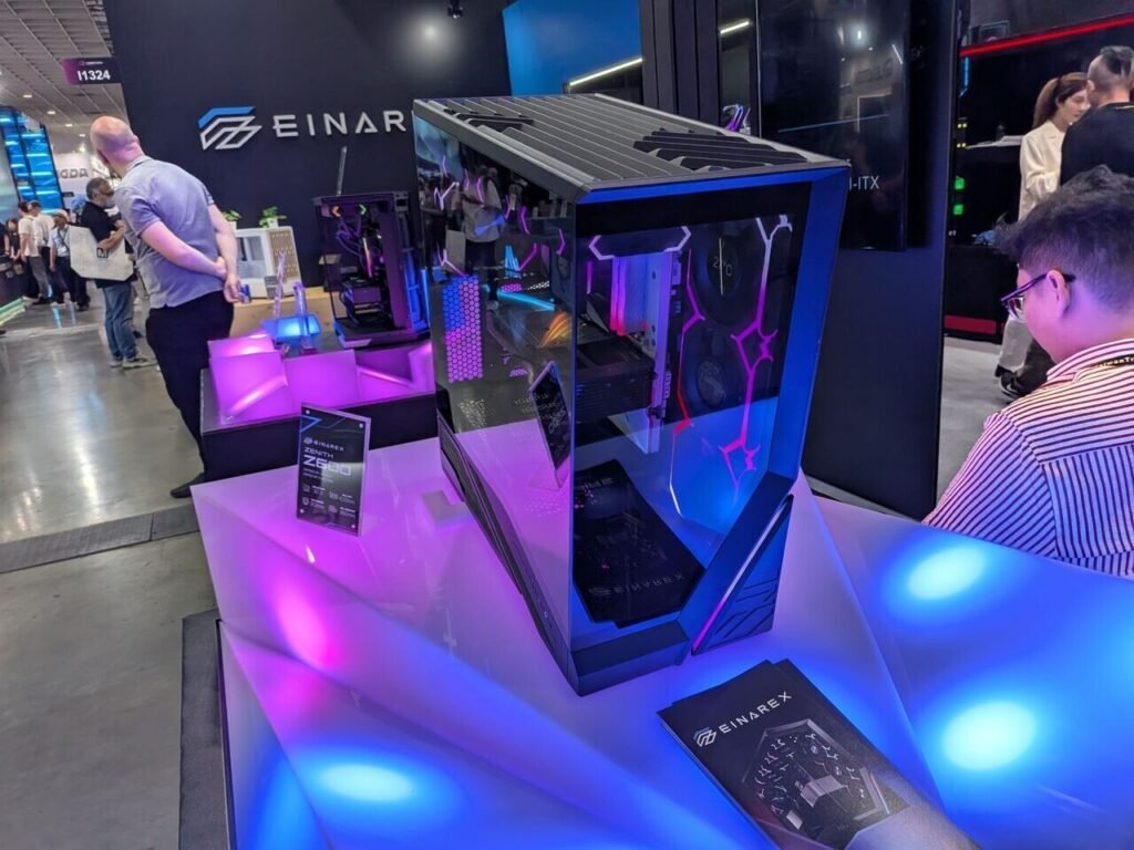Einarex Brings New Zenith Z600 and Several Other New PC Cases to Computex 2026