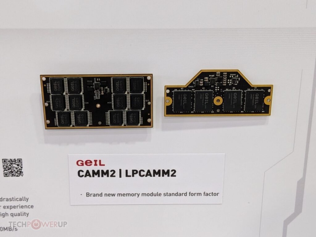 GeIL Memory at Computex 2026: 4R DIMMs, CAMM2, ROG and TUF-certified DDR5 Kits
