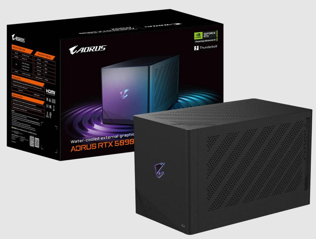 Gigabyte AORUS GeForce RTX 50 Series AI BOX Brings Desktop-Class Computing Power to Laptops