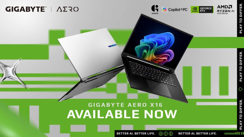 Gigabyte Announces New AERO X16 Laptop With AMD Ryzen AI 9 465 CPU and NVIDIA GeForce RTX 5070 Laptop GPU