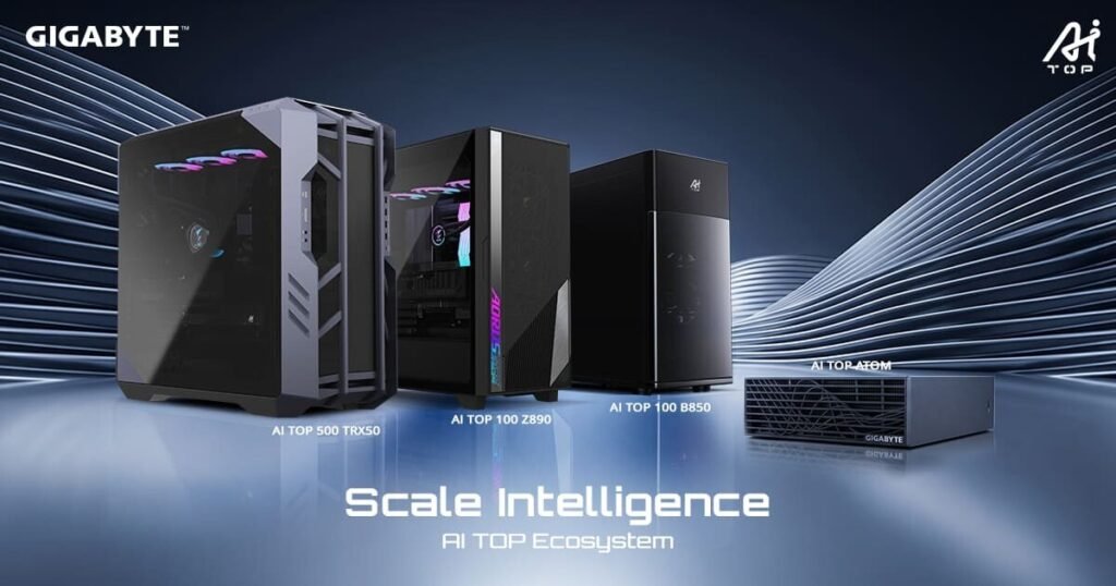 Gigabyte Expands Its AI TOP Ecosystem with New High-Performance Systems