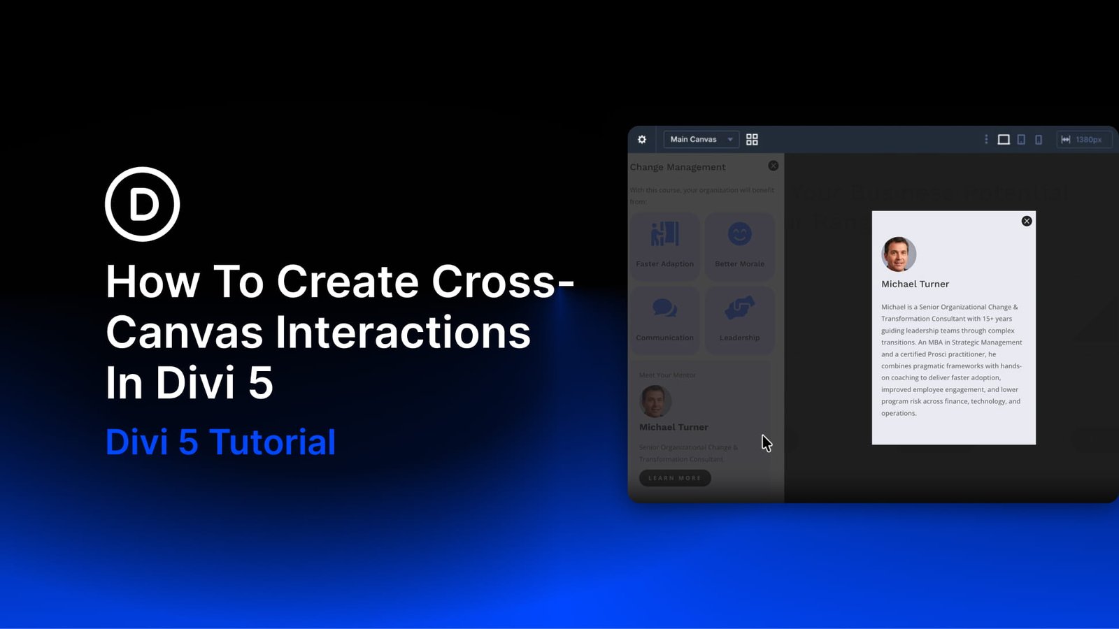 How To Create Cross-Canvas Interactions In Divi 5