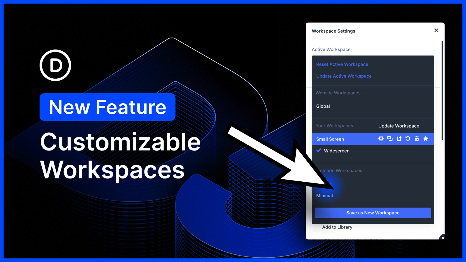 Introducing Workspaces for Divi 5