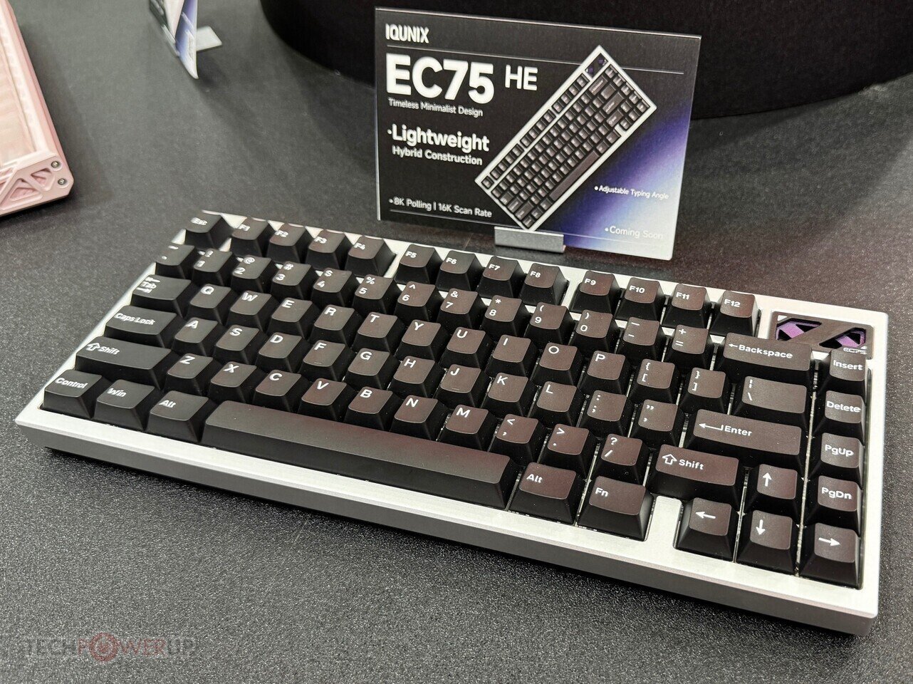 Iqunix Introduces Its First 75% HE Keyboard, Shows "Ultra-Lightweight" Gaming Mouse at Computex 2026