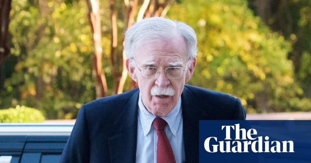 John Bolton reaches plea deal over mishandling classified documents | Donald Trump