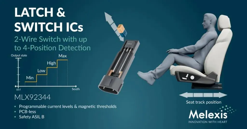 Melexis replaces microswitches