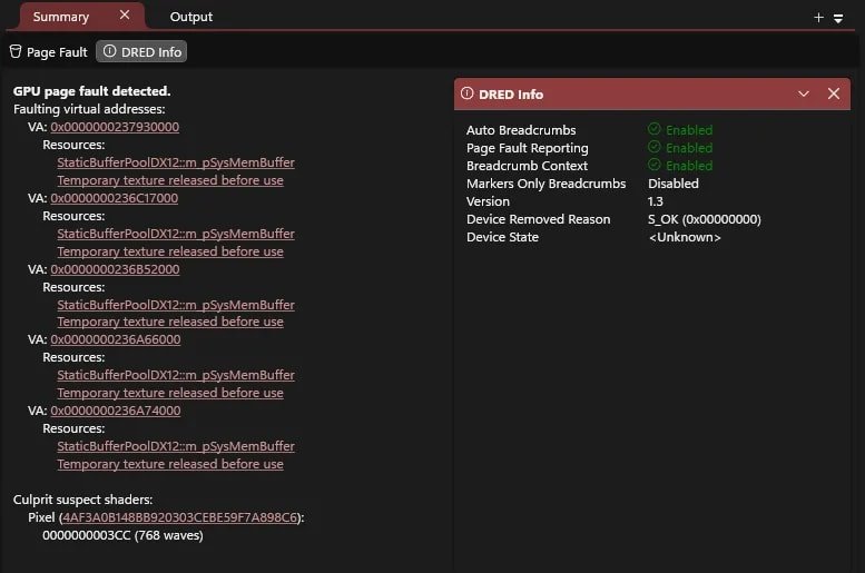 Microsoft Previews DirectX Crash Dump Feature for Game Devs