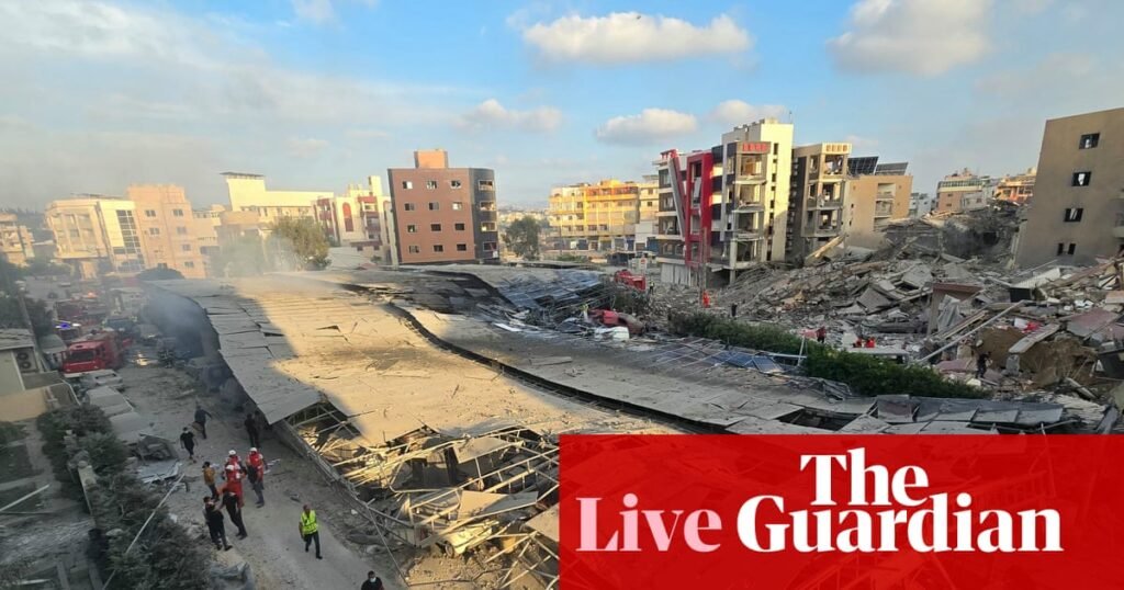 Middle East crisis live: Conflict continues in Lebanon despite Trump hailing Israeli-Hezbollah de-escalation | Lebanon