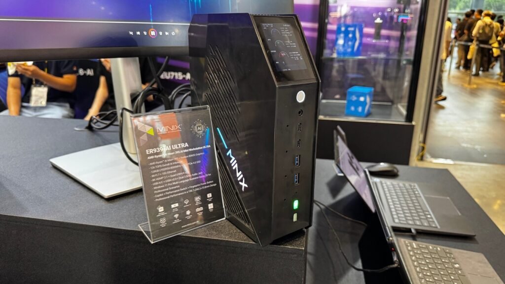 Minix Shows Bunch of New Mini PCs and Portable Monitors at Computex 2026