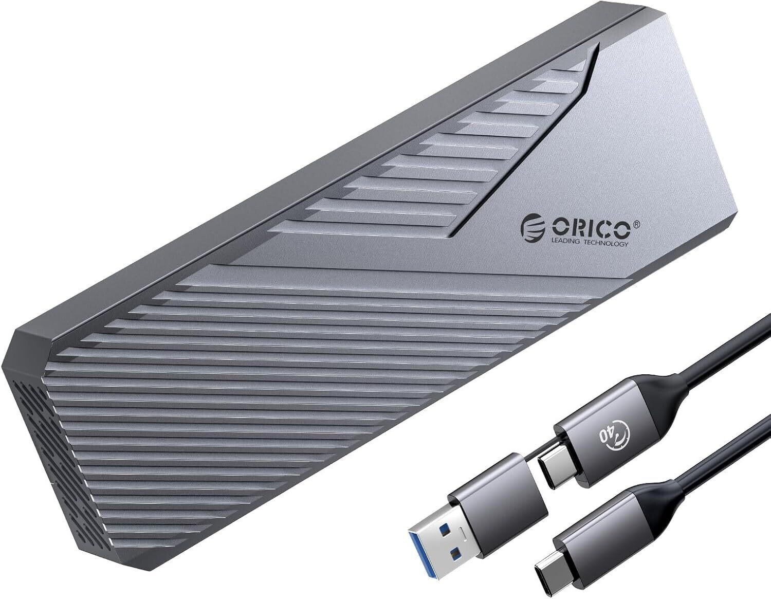 Orico Intros CNM2-U4-GY M.2 NVMe to USB4 Portable SSD Enclosure