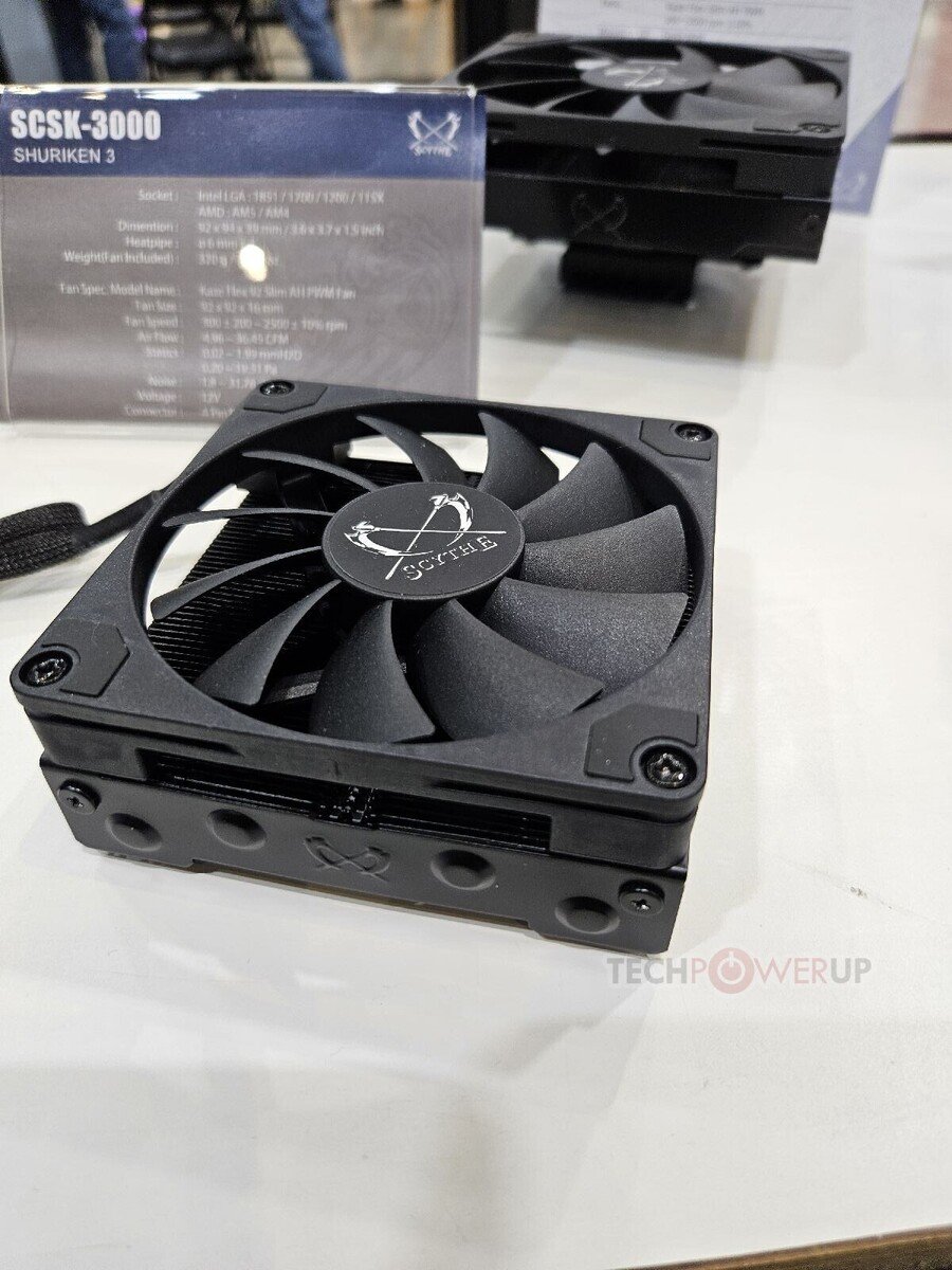 Scythe at Computex 2026: Shuriken 3, Mugen 6 Dual, and SCYCOPTER AIO Coolers
