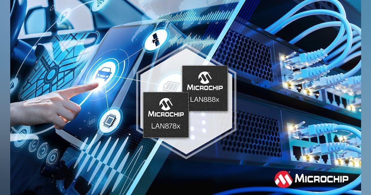Single-Pair Ethernet PHYs Integrate MACsec Security, Time Sensitive Networking and Functional Safety