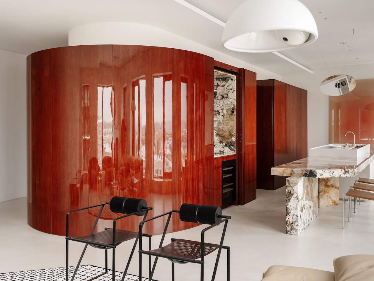 This Eclectic Apartment by Antwe Celebrates Storage