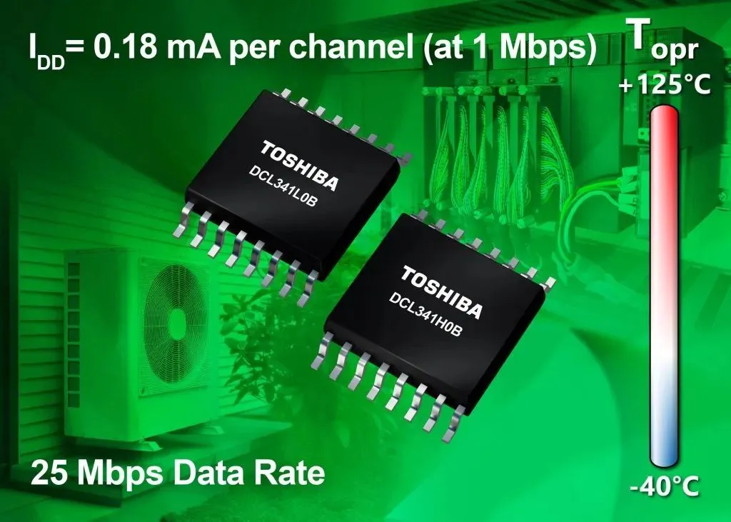 Toshiba adds to digital isolators