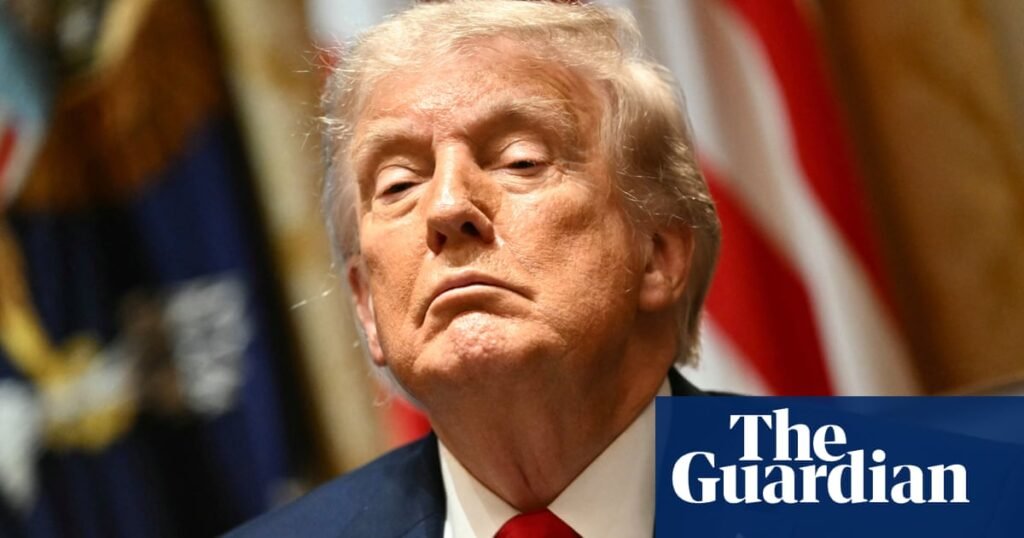Trump reportedly mulling retreat from $1.8bn ‘anti-weaponization’ fund | Donald Trump