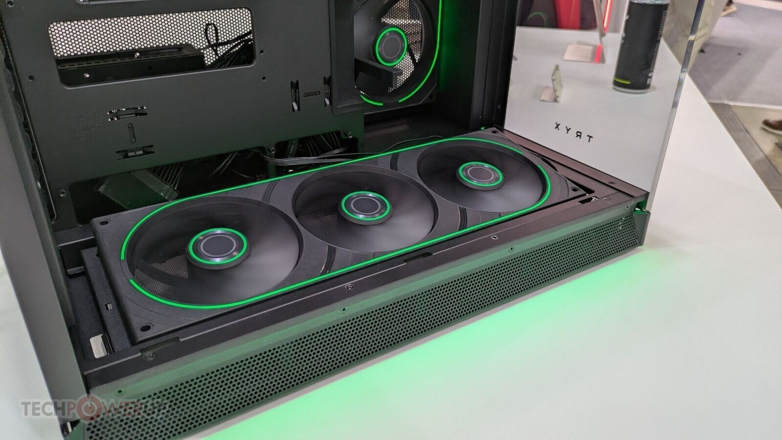 Tryx Shows Off New Luca Compact Panoramic PC Case With BTF Motherboard Support
