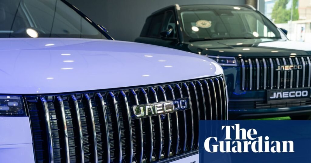 UK car sales hit post-Covid high as Chinese EV makers gain ground | Automotive industry