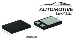 Vishay 3000 W transient voltage suppressors in DFN6546A package