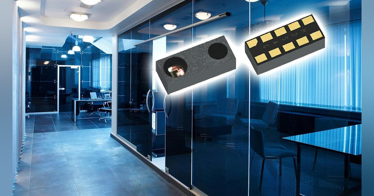 Vishay High-Sensitivity I2C Optical Proximity Sensor Detects Up to 600 mm