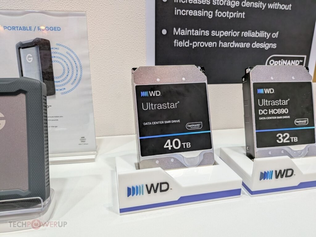 Western Digital Ultrastar HDD Storage at Computex 2026