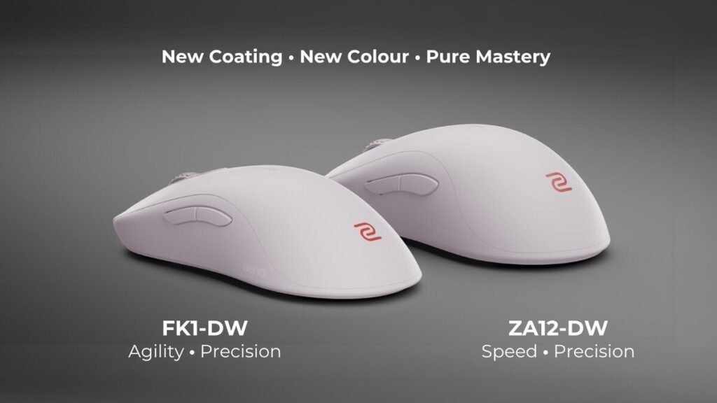 Zowie Reveals Return of Large Gaming Mice With FK1-DW and ZA12-DW