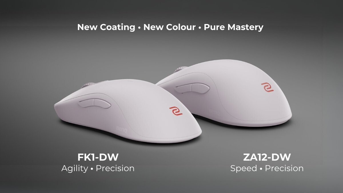 Zowie Reveals Return of Large Gaming Mice With FK1-DW and ZA12-DW