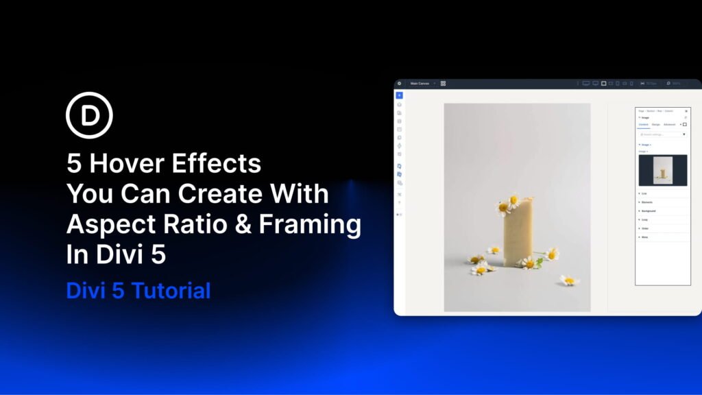5 Hover Effects You Can Create With Aspect Ratio And Framing In Divi 5