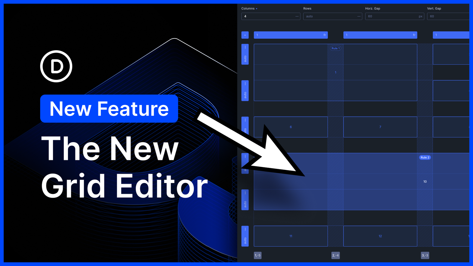 Introducing the CSS Grid Editor for Divi 5