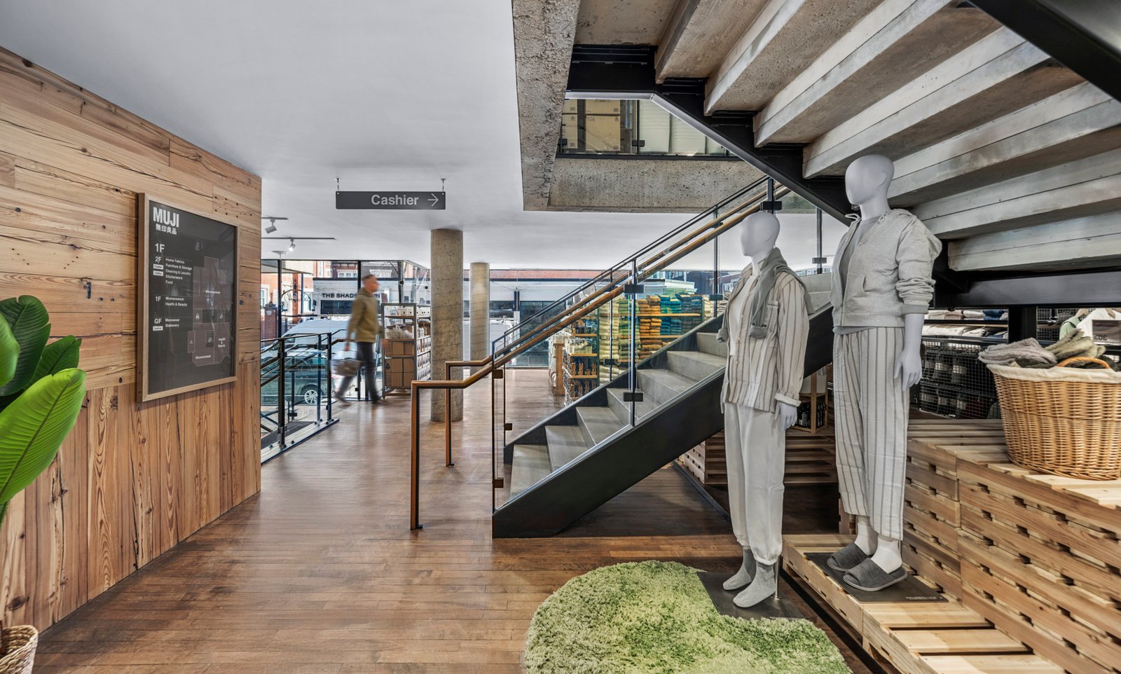 MUJI Harvard Square Brings New Life to a Brutalist Landmark