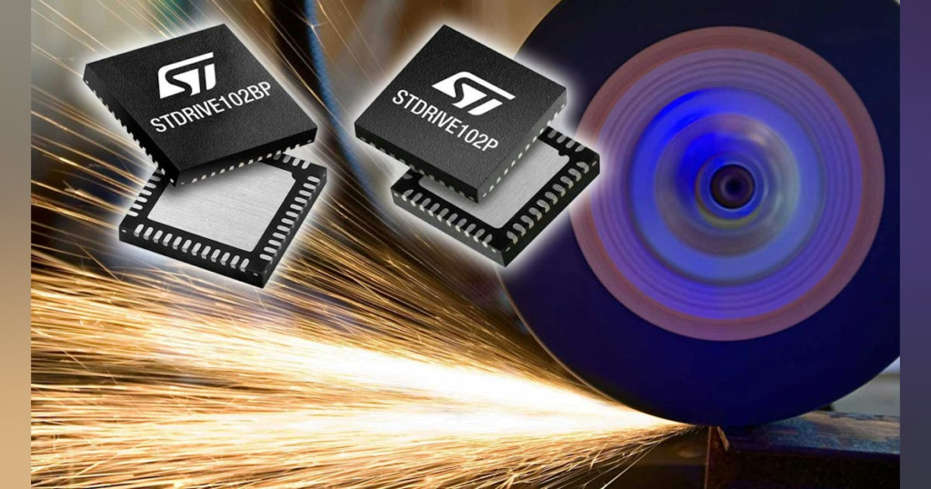 STMicroelectronics’ BLDC Motor Gate Drivers Boost Efficiency in Power Tools and Industrial Instruments