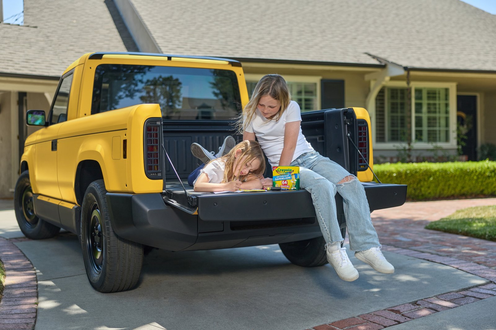 Slate x Crayola Wraps Bring Color to the Customizable EV