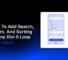How To Add Search, Filters, And Sorting To Any Divi 5 Loop
