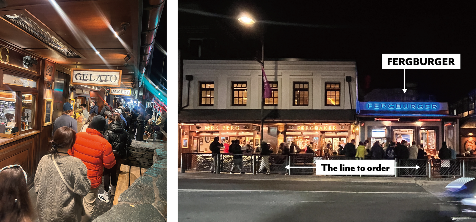 Is this the line for burgers?