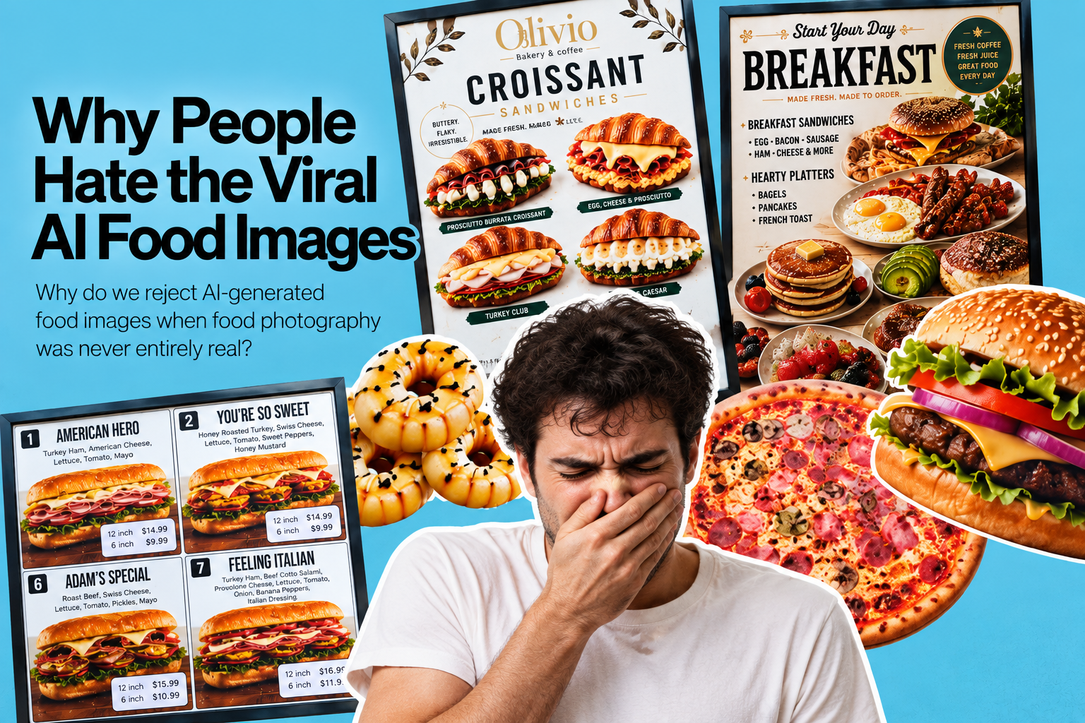 The real reason everyone hates the viral AI food slop images