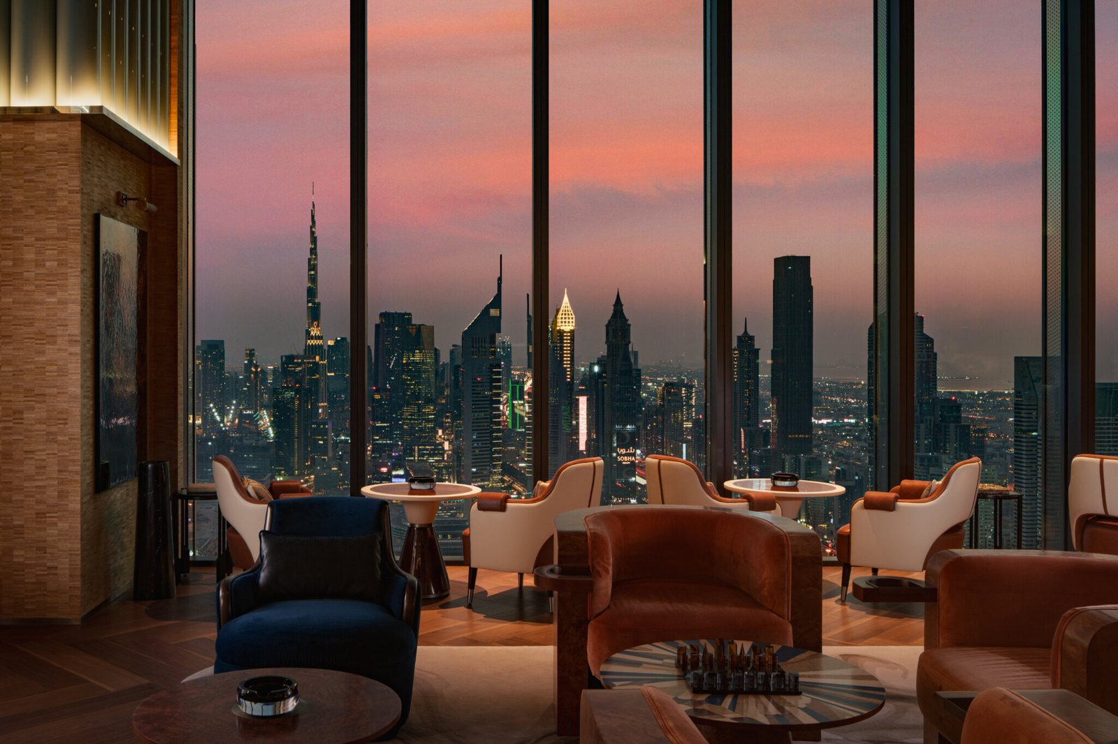 N53 Cigar Lounge in Dubai by Bergman Design House