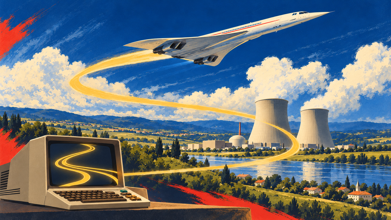 Supersonic dreams: how post-war France invented the future, and then stopped