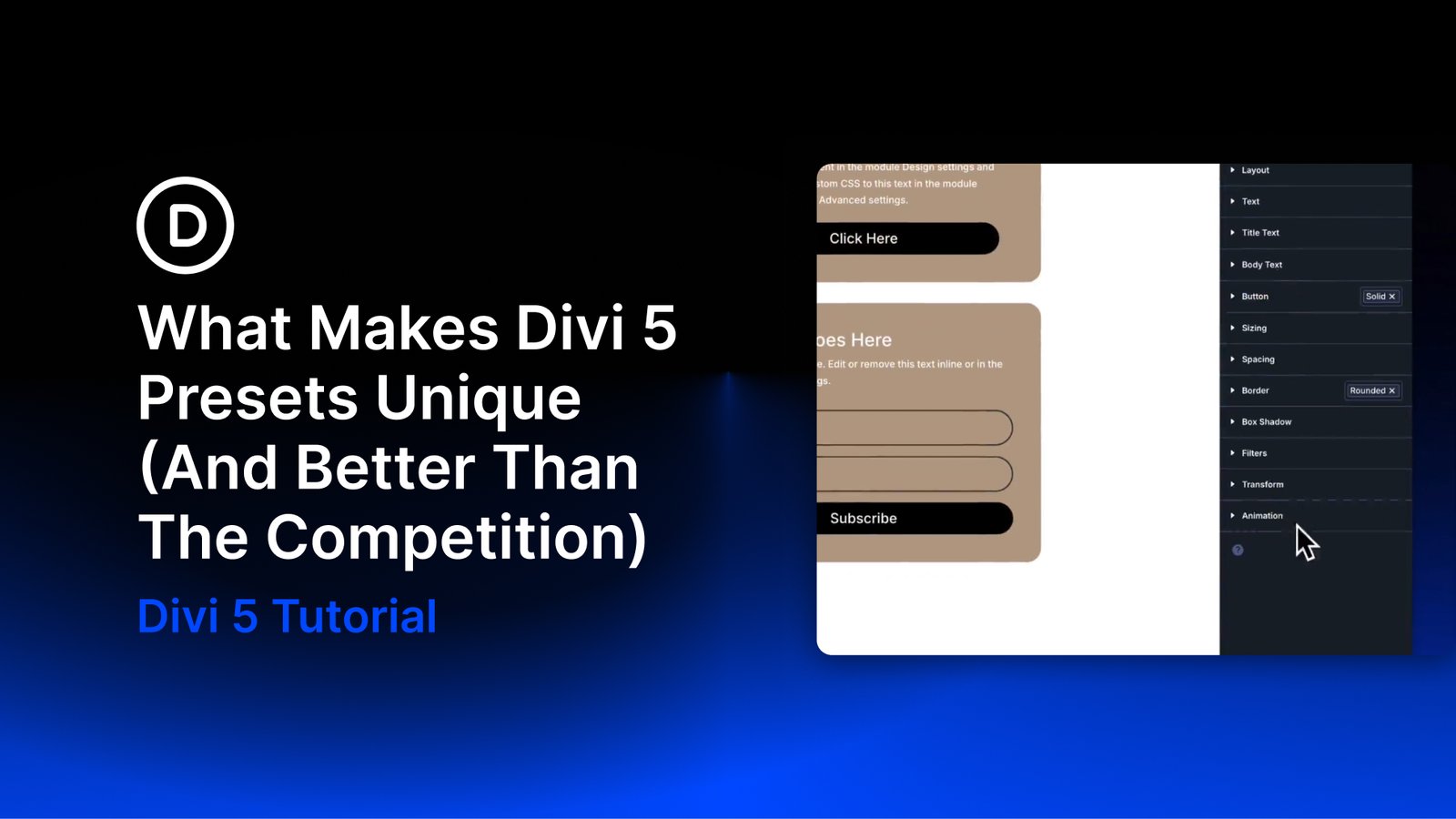 What Makes Divi 5 Presets Unique (And Better Than The Competition)